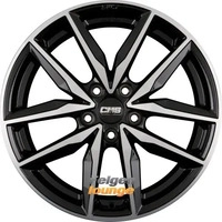 CMS C28 707 49 60S CBG, CMS C28 7 0x17 5x112 ET49 MB57 1 Complete Black Gloss