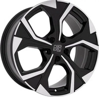 MSW W19395501T56, MSW 43 8 0x18 5x112 ET28 MB73 1 GLOSS BLACK F. POL.