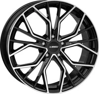 itWheels 4681422, itWheels TIARA 8 0x19 5x114 3 ET40 MB73 1 GLOSS BLACK