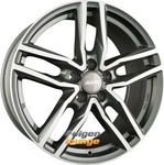 Alutec IKE80838O82-6, Alutec Ikenu 8 0x18 5x105 ET38 MB56 6 diamond-black