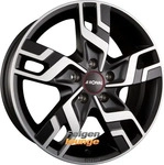Ronal 64R7705.191/020 FIXZUB, Ronal R64 7 0x17 5x160 ET53 MB65 JETBLACK