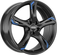 Ronal 62R0855.27X/020 BASISRAD, Ronal R62 8 5x20 5x112 ET40 MB76 JETBLACK