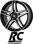 RC Design RCD17E651749D4SGVPV, RC Design RC D17 6 5x17 5x112 ET49 MB66 6 Schwarz