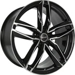GMP ATOM85194514527I, GMP Atom 8 5x19 5x112 ET45 MB66 5 black diamond