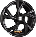 Tomason 1370000016, Tomason AR1 8 5x19 5x112 ET45 MB66 6 BLACK PAINTED