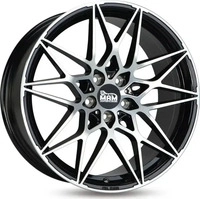MAM MAMB28018511245BP, MAM B2 8 0x18 5x112 ET45 MB72 6 BLACK PAINTED