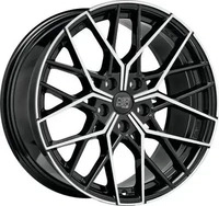 MSW W19351502T56, MSW 74 8 0x19 5x112 ET35 MB73 1 GLOSS BLACK FULL POLISHED