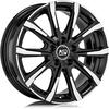MSW W19334001T56, MSW 79 7 5x18 5x108 ET49 MB65 06 GLOSS BLACK FULL POLISHED
