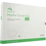 Mepilex Border Flex Oval 15x19cm 5 St&uuml;ck (583400)