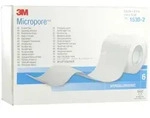3M Micropore Hypoallergenes Pflaster 5cm x 9,1m Rollen 6 (1530-2)
