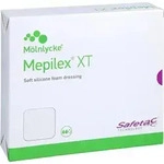 Mepilex Xt Schaumverband Hochabsorbierend Steril 10x10cm St&uuml;ck 5 (211100)