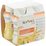 Nestl&eacute; Resource 2.0 Vanillegeschmack Flaschen 4x200ml