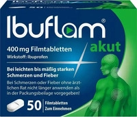 PZN-DE 11648419, IBUFLAM akut 400 mg Filmtabletten 50 St