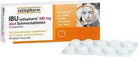 PZN-DE 00266040, IBU-ratiopharm 400mg akut Schmerztabletten 20 St