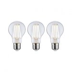 Paulmann 29132 Efficient-Line Filament 230V LED Birne E27 3er-Set 3x840lm 3x4W 3000K