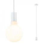 Paulmann 71135 Pendelleuchte Ravi IP44 E27 max. 60W Wei&szlig; matt