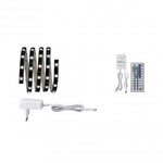 Paulmann 70319 YourLED Stripe Basisset 1,5m RGB Schwarz, klar beschichtet