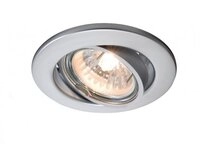 Deko-Light Deckeneinbaustrahler Basic Rund Tilt 1x max 50W MR16 Aluminium 686880