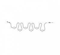 Paulmann 94910 Plug & Shine LED Lichterkette Naima Basisset IP67 3000K 6x1W 5,88m