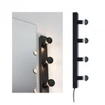 Paulmann 80101 Spiegelleuchte Regula II E14 230V max. 4x40W dimmbar Schwarz