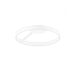 Nova Luce BIANCO Deckenleuchte Wei&szlig; 60cm LED 40W 2700/3000/4000K CCT dimmbar...