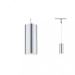 Paulmann 95177 URail Pendel Barrel 370lm 6W 2700K 230V Chrom matt/Alu eloxiert