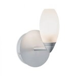 Paulmann 70838 Wandleuchte Carina IP44 G9 230V max. 28W dimmbar Chrom matt/Satin