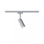 Paulmann 95506 URail Schienenspot Tubo Einzelspot 250lm 4,5W 3000K 230V Chrom matt