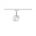 Paulmann 95511 URail Schienenspot Cube Einzelspot 540lm 8W 2700K dimmbar 230V
