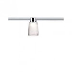 Paulmann 95501 URail Schienenspot Safira Einzelspot 350lm 4,9W 2700K dimmbar 230V