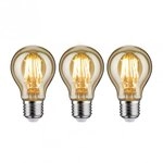 Paulmann 5074 Vintage Edition Standard 230V LED Birne E27 3x680lm 3x6,5W 2500K Gold