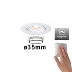 Paulmann 92970 LED Einbauleuchte Easy Dim Nova Mini Plus Coin schwenkbar 4,2W 300lm