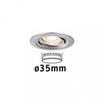 Paulmann 94294 LED Einbauleuchte Nova Mini Coin schwenkbar rund 66mm 15&deg; 4W 310lm