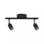 Paulmann 66751 Spotlight Carolina IP44 GU10 230V max. 2x10W dimmbar Anthrazit/Chrom