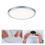 Paulmann 93038 VariFit LED Einbaupanel Areo IP44 rund 175mm 13W 1200lm 4000K Chrom