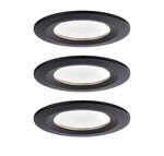 Paulmann 94473 LED Einbauleuchte Nova Coin Basisset starr IP44 rund 3x6W 3x470lm 230V