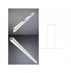 Paulmann 79901 LED Pendelleuchte Lento 2700K 1800lm 42W Wei&szlig; matt dimmbar