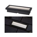Paulmann 94576 Solar LED Bodeneinbauleuchte Domenic IP67 3000K 6lm Schwarz