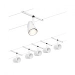 Paulmann 94467 CorDuo Seilsystem Cup Basisset GU5,3 max. 5x10W 230/12V Wei&szlig;