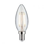 Paulmann LED Kerze Filament E14 24V 160lm 2W 3000K dimmbar Klar f&uuml;r Plug & Shine