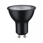 Paulmann 28754 Standard 230V LED Reflektor GU10 460lm 7W 4000K dimmbar Schwarz matt