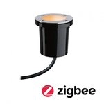 Paulmann 94588 Plug & Shine LED Bodeneinbauleuchte Smart Home Zigbee 3.0 Goldlicht