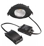 Deko-Light LED Deckeneinbauleuchte Dione 230V 8,5W 800lm dimmbar 4000K Schwarz...
