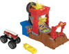 Mattel Hot Wheels - Monster Trucks - Arena Smashers - 5 Alarm - Fire Crash Challenge