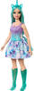 Mattel Barbie - Einhorn - grün/lila HRR15