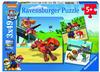 Ravensburger 09239, Ravensburger Puzzle-Box - Paw Patrol - Team auf 4 Pfoten - 3x49