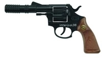 Bauer Spielwaren Spielzeug-Pistole - Interpol - ca. 23 cm 2020381