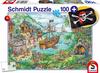 Schmidt Spiele Puzzle - In der Piratenbucht - 100 Teile 56330