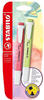 Stabilo B-55951-10, STABILO Textmarker swing cool Pastel Edition - rosa/limette