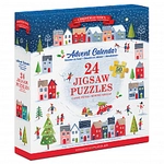 eurographics Puzzle - Advent - Christmas Town - 24 Puzzle je 50 Teile 301318
